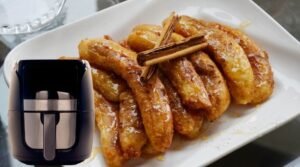Banana Assada na Airfryer